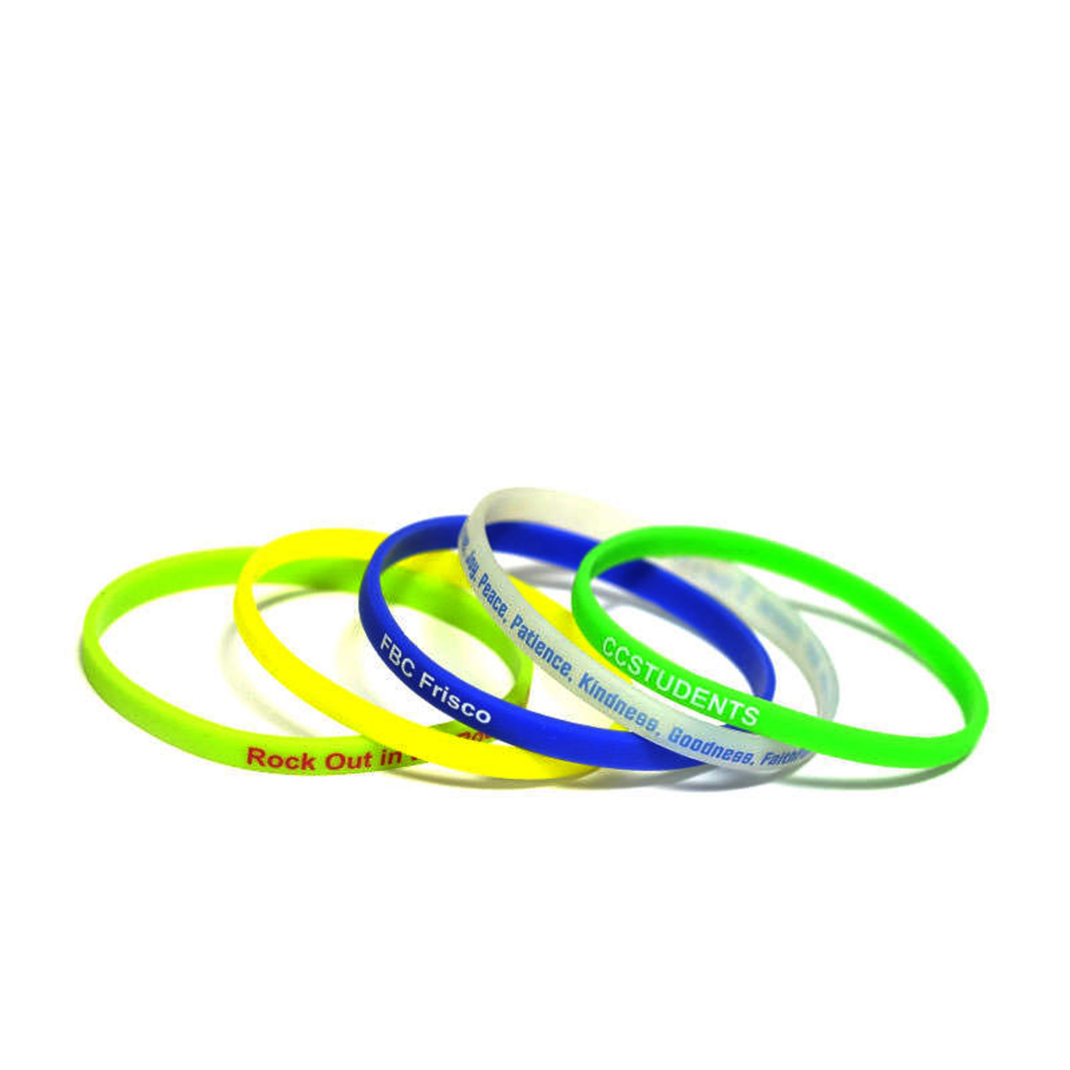 Silicone Micro Wristbands