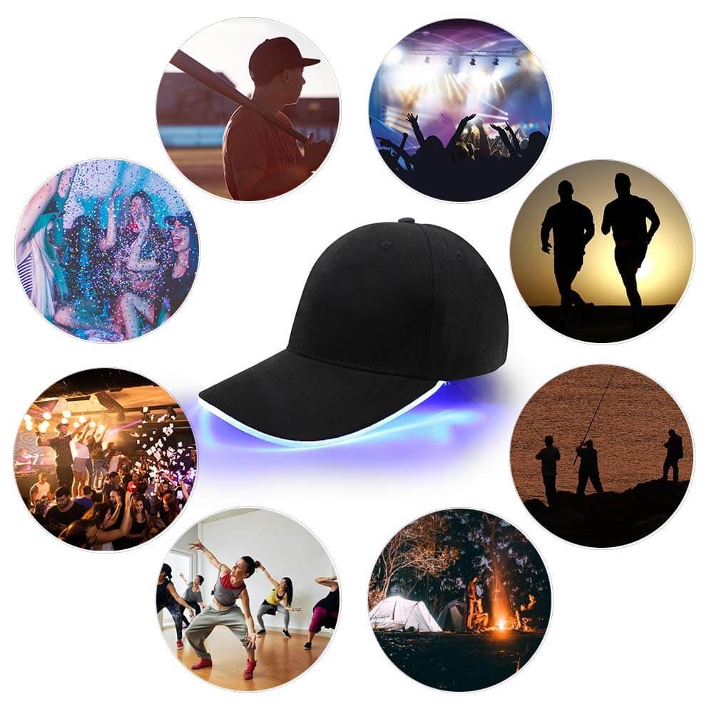 LED Glowing Cap (2) LED Glowing Cap (2)