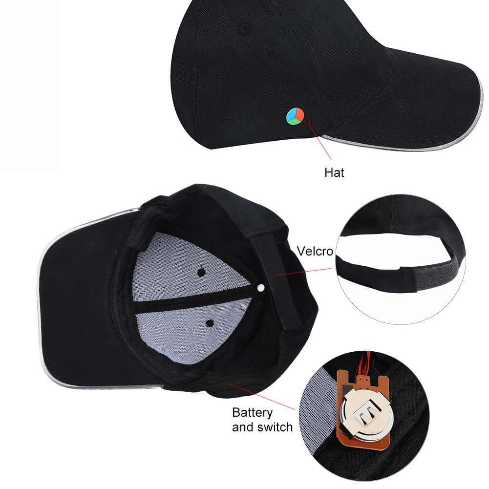 LED Glowing Cap (12) LED Glowing Cap (12)