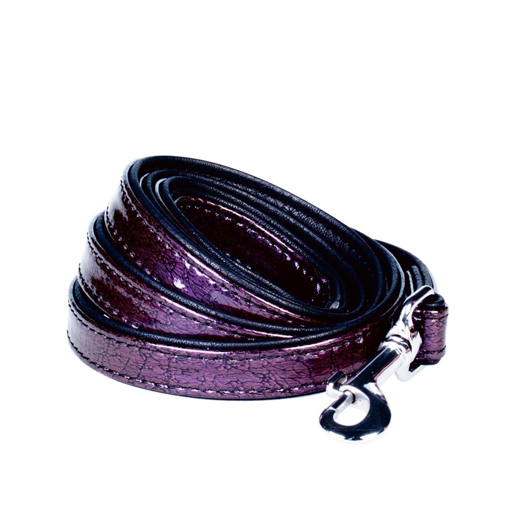 Faux Leather Snake Skin Print Embossed Dog Leashes