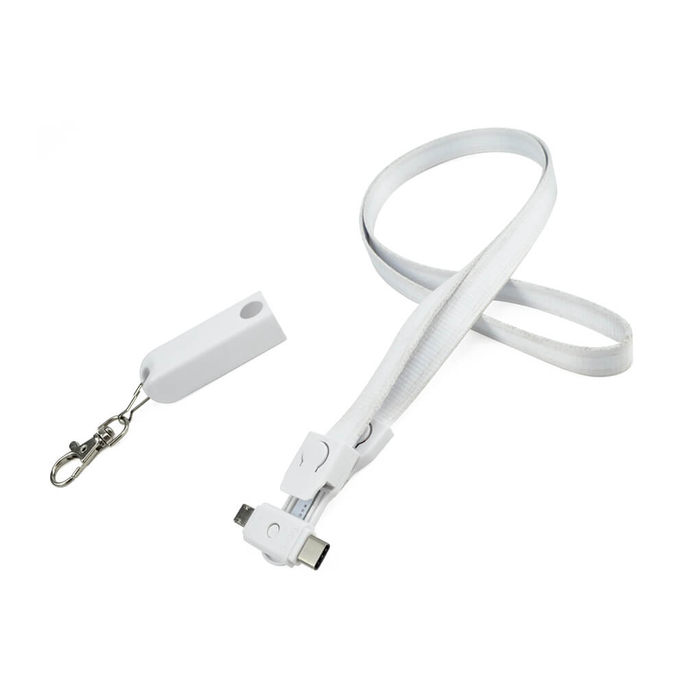 3 in 1 Lanyard USB Charging Data Cable