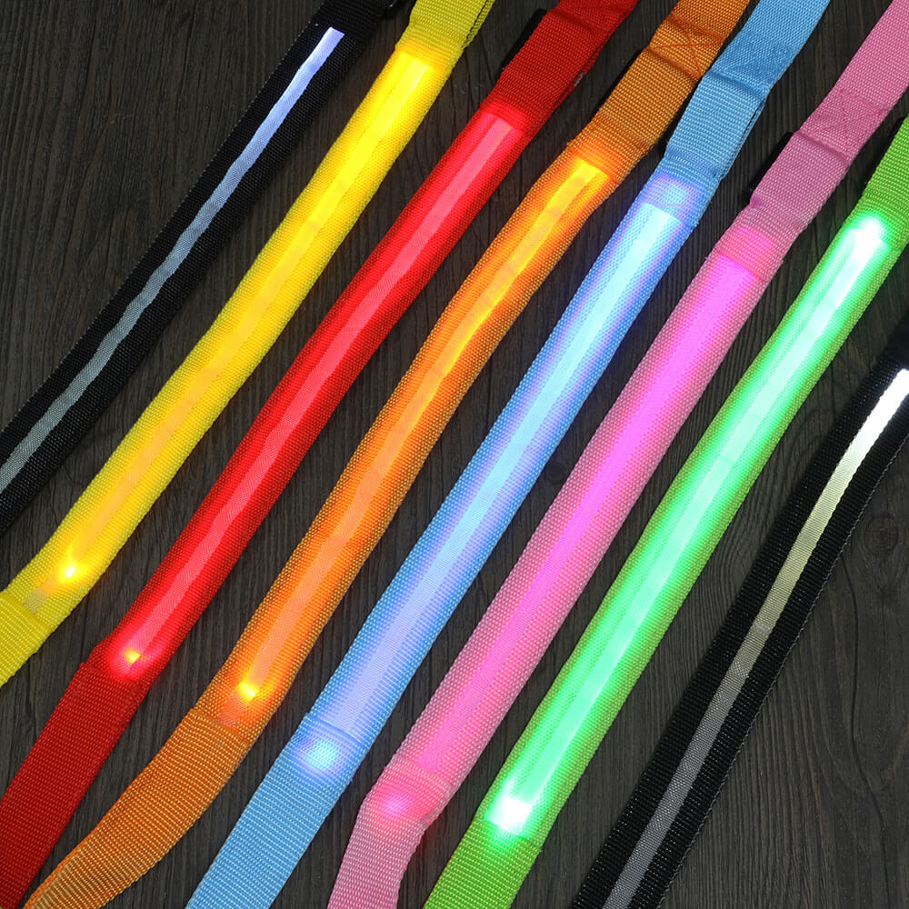 LED Reflective Dog Leash (1) LED Reflective Dog Leash (1)