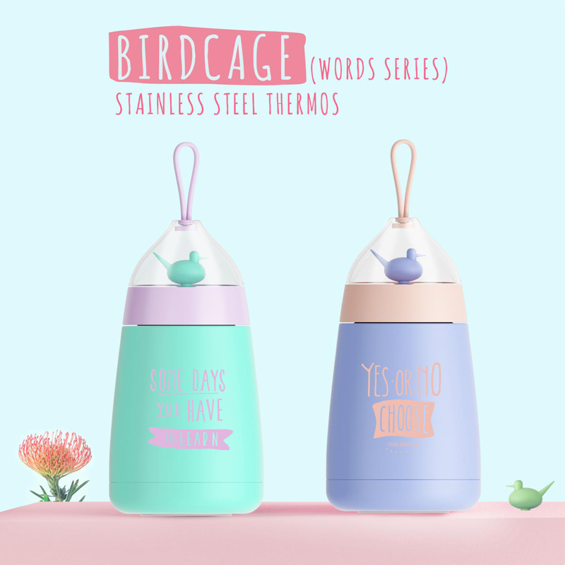 Birdcage Stainless Steel Thermos 