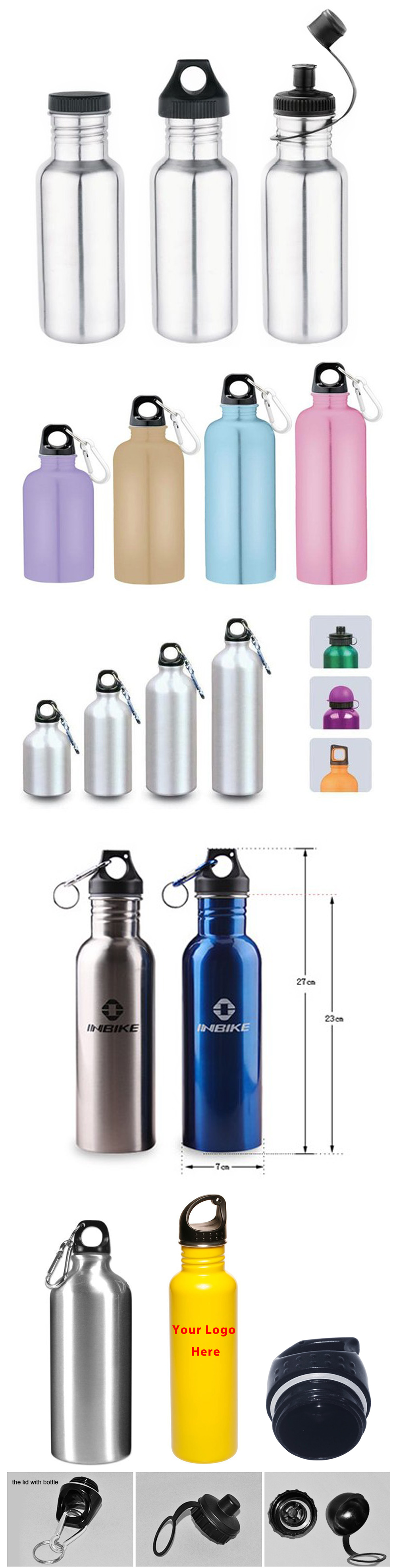 MIC 2 STAINLESS STEEL WATER BOTTLE MIC 2 STAINLESS STEEL WATER BOTTLE
