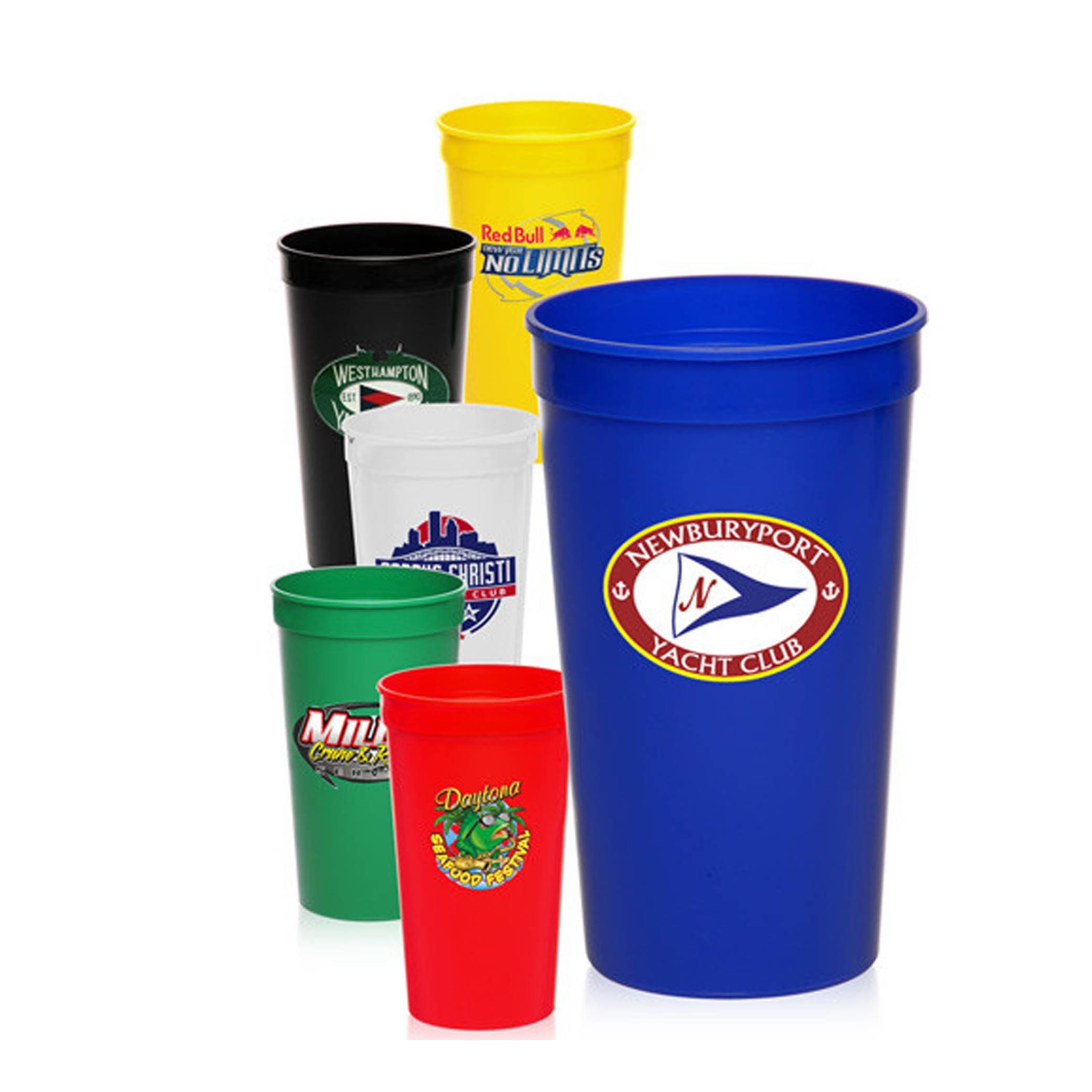 Plastic Stadium Cups 