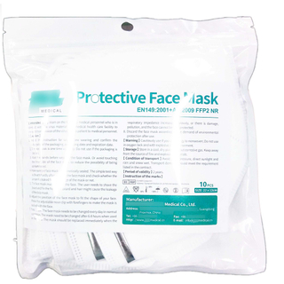 CE FDA 4 Ply 5 Ply Kn95 Earloop Face Mask