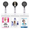 Retractable Badge Holder Reel Clip On Id Card Holders
