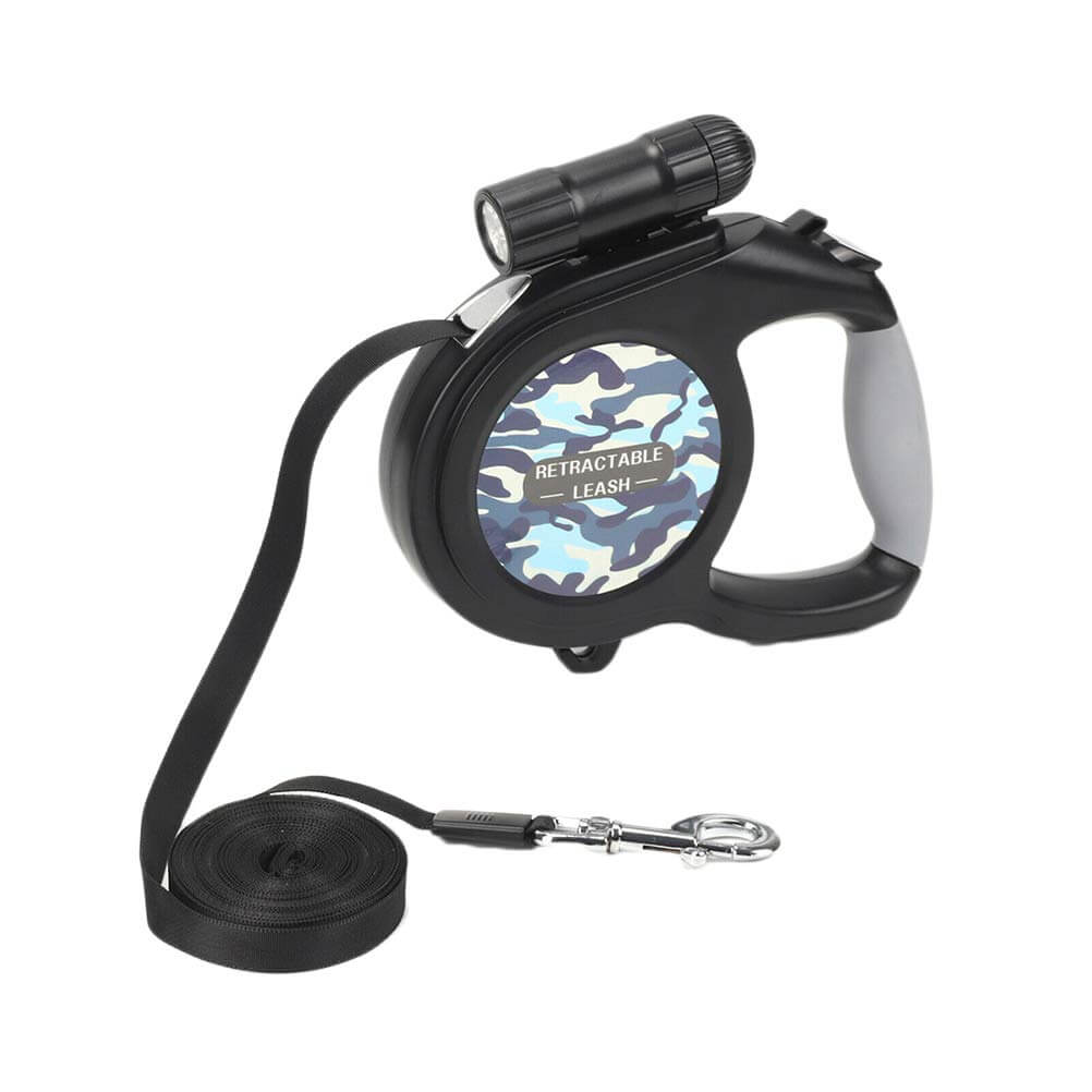 Retractable Dog Leash Lead with LED Light