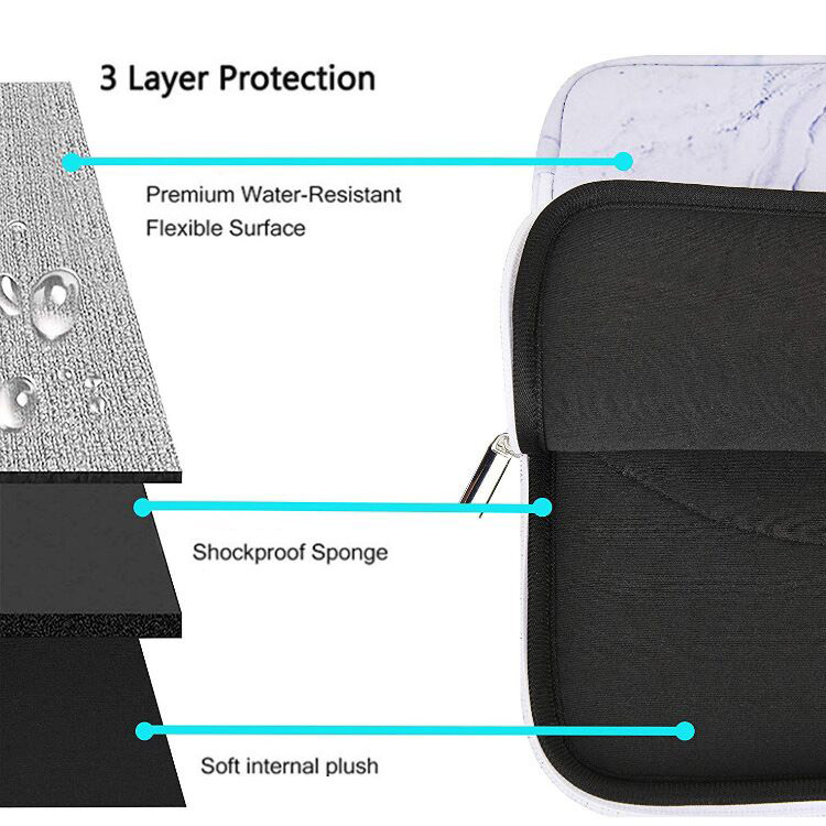 Zipper Neoprene Laptop Bag Sleeve (8)