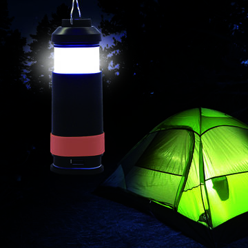 Water Proof Magnetic Portable Camping Light with Power Bank