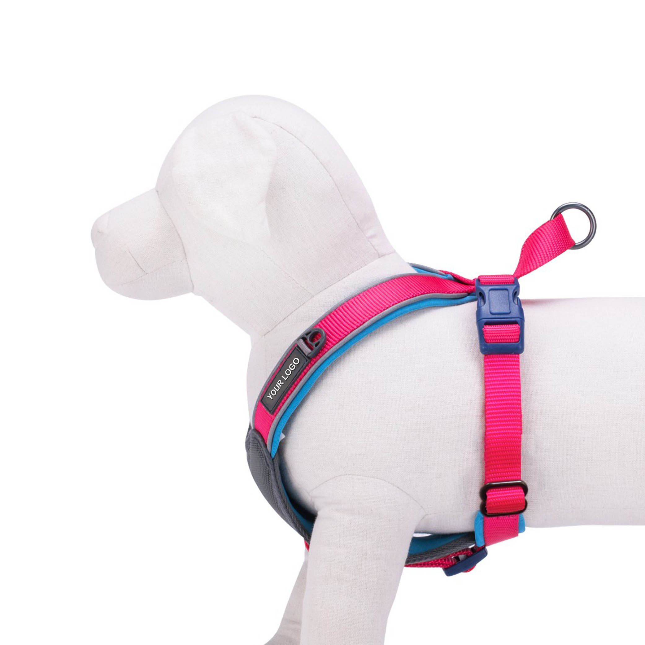 Summer Hope New 3M Reflective Neoprene Classic Padded Dog Harness