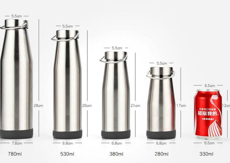 Stainless Steel Vacuum Double Wall Children Thermos Milk Bottle