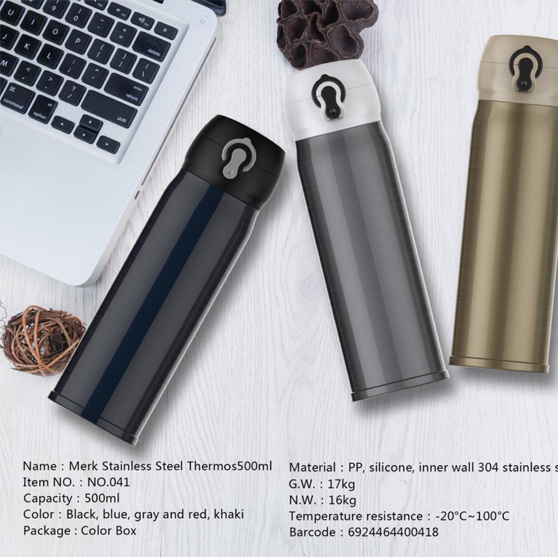 Merk Stainless Steel thermos mic2