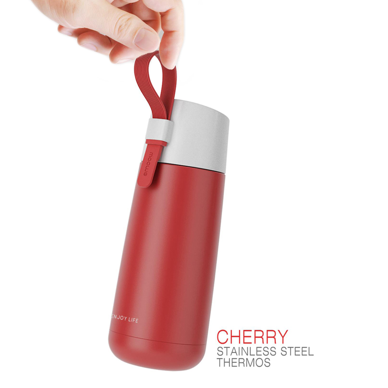 Cherry Stainless Steel Thermos Water Bottles