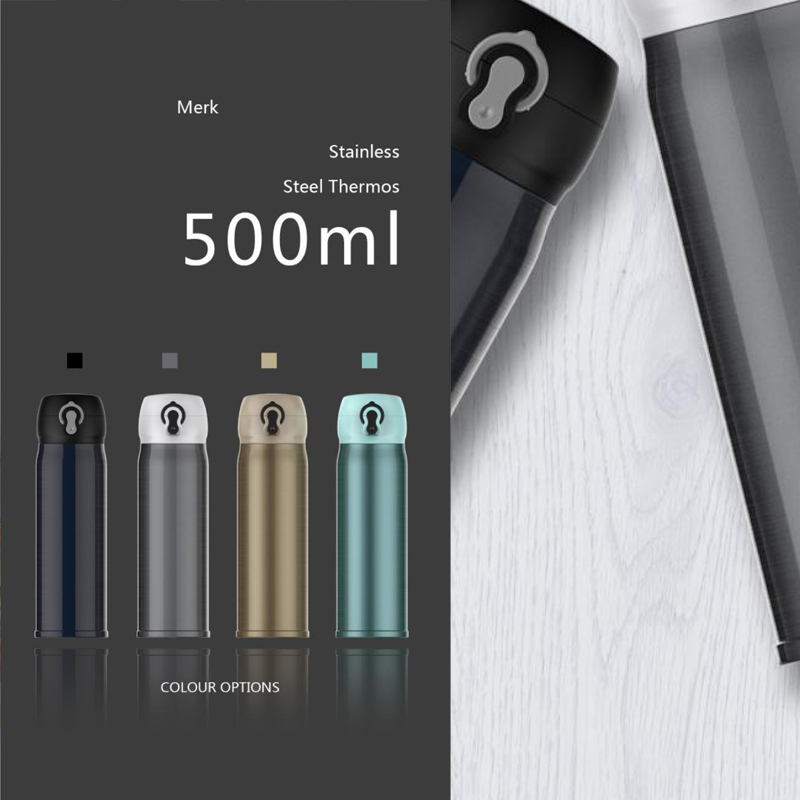 Merk Stainless Steel thermos mic3